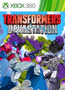Transformers: Devastation box art for Xbox 360